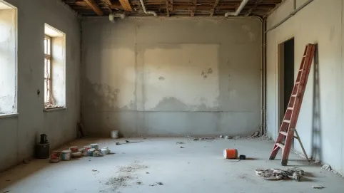 Remont w bloku z wielkiej płyty