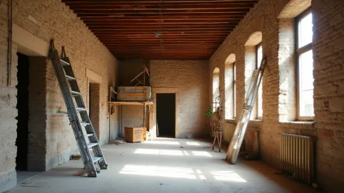 Remont w kamienicy
