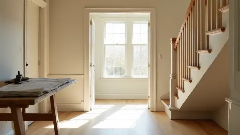 Remont w mieszkaniu i kurz na klatce