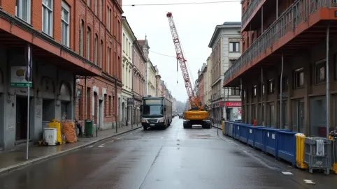 Remonty ulic w Łodzi