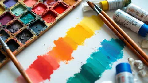 Rodzaje farb do malowania obrazów