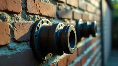 Rury co w ścianie czy na zewnątrz