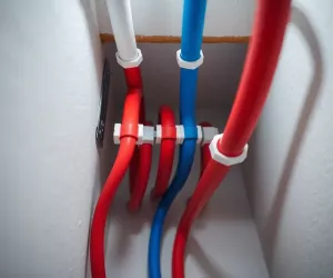 Rury PEX montaż w ścianie