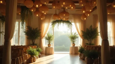 Sala Weselna W Stylu Boho