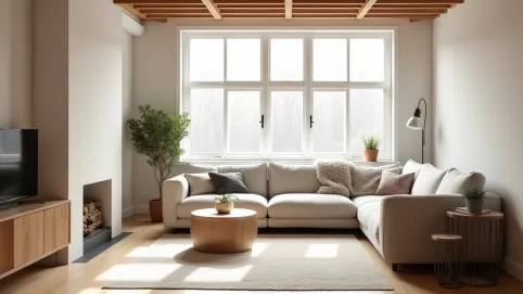 Salon W Stylu Skandynawskim