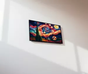 Samsung Frame montaż na ścianie