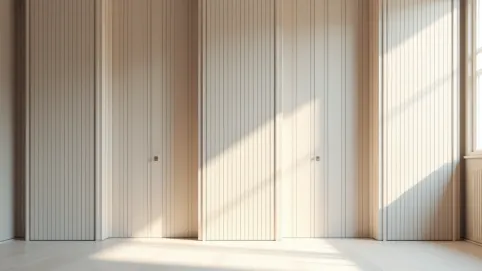 ścianka działowa z lameli