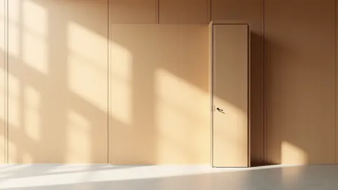 Ścianka działowa z płyty meblowej