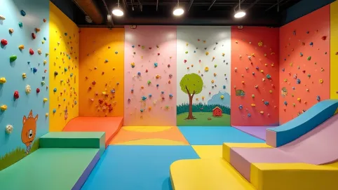 Ścianka wspinaczkowa dla dzieci