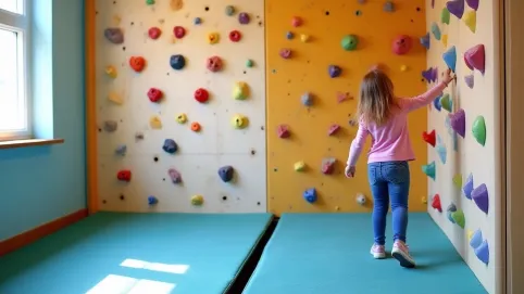 Ścianka wspinaczkowa dla dzieci Kraków