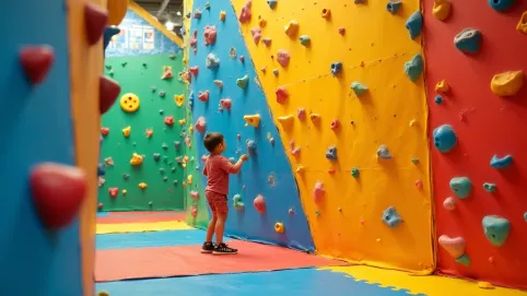 Ścianka wspinaczkowa dla dzieci Trójmiasto