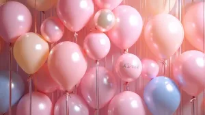 Ścianka z balonów cena
