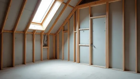 ścianki działowe na poddaszu z gk cena