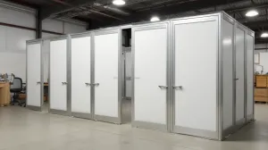 ścianki działowe  rozporowe do samodzielnego montażu