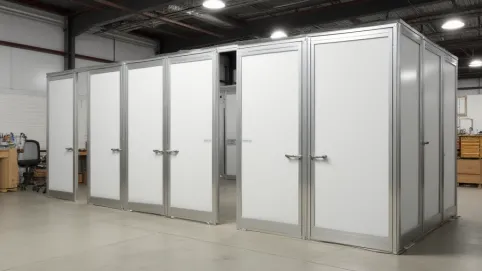 ścianki działowe  rozporowe do samodzielnego montażu