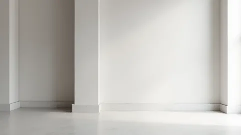 Ściany bez listew przypodłogowych