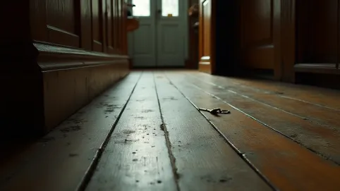 Skrzypiącą Podłoga W Kamienicy