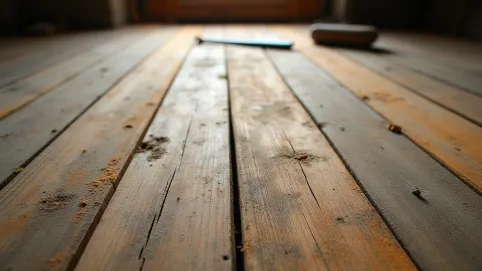 Stara drewniana podłoga jak odnowić