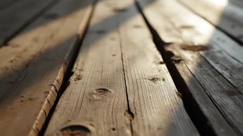 Starą podłoga z desek