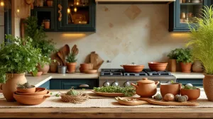 Styl Boho Kuchnia
