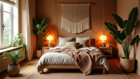 Styl Boho W Sypialni