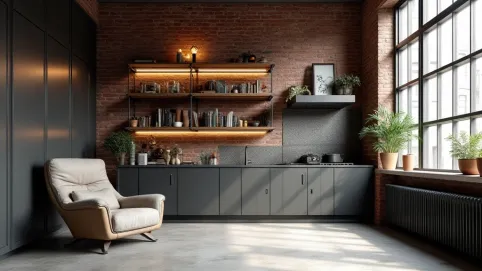 Styl Industrialny Mieszkanie