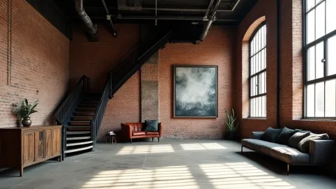 Styl Industrialny Mieszkanie W Stylu Loft