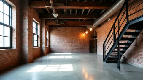 Styl Industrialny Salon Loft