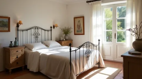 Sypialnia W Stylu Prowansalskim