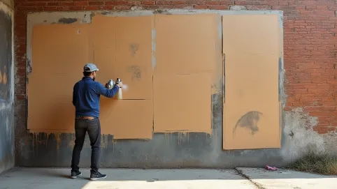 Szablon do malowania sprayem