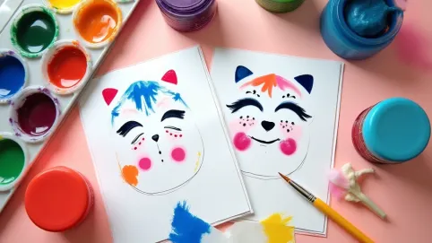 Szablony do malowania twarzy dzieci