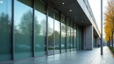 Szklana ściana zewnętrzna cena