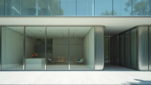 Szklane ściany zewnętrzne cena