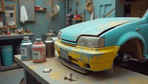 Szpachlowanie i malowanie zderzaka cena