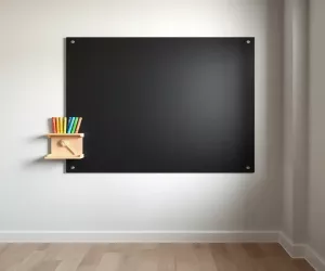 Tablica kredowa na ścianę dla dzieci