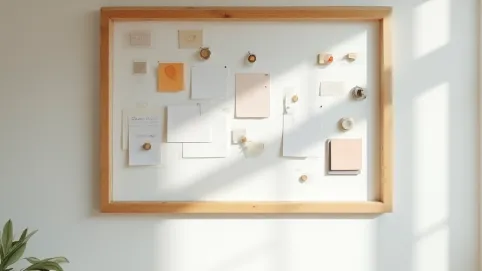 tablica na magnesy na ścianę