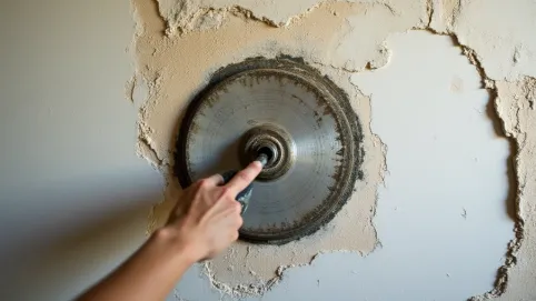 Tarcza do zdzierania farby ze ścian