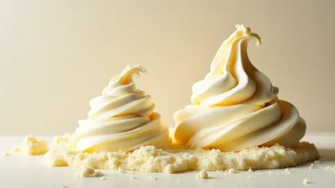 tynk z masła i białej czekolady