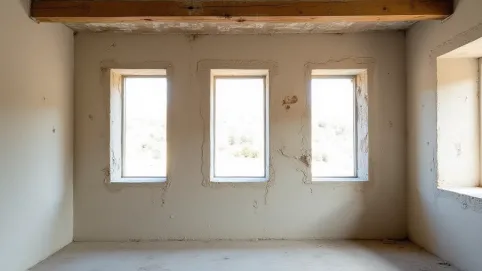 Tynki a otwory okienne
