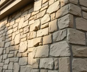 Tynki ozdobne zewnętrzne z efektem kamienia