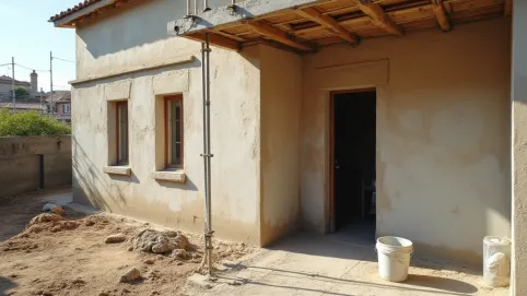 Tynkowanie domu z zewnątrz