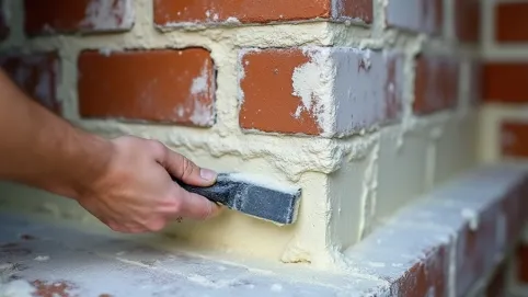 Tynkowanie komina klejem do styropianu