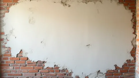 Tynkowanie starej ściany z cegły