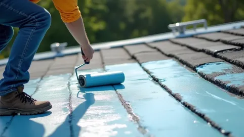 Wałek do malowania dachu