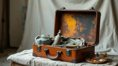 Walizka do malowania