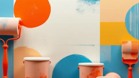 Wałki dekoracyjne do malowania ścian