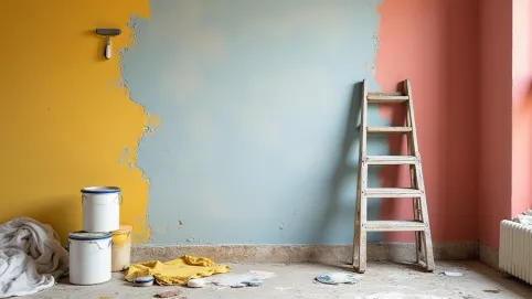 Wałki do malowania ścian