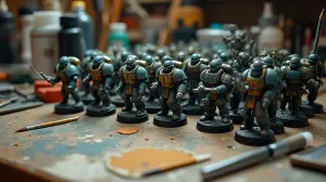 Warhammer 40k figurki do malowania