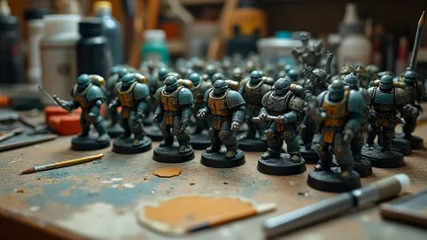 Warhammer 40k figurki do malowania