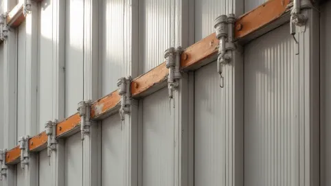 Wiązanie ścian działowych z nośnymi